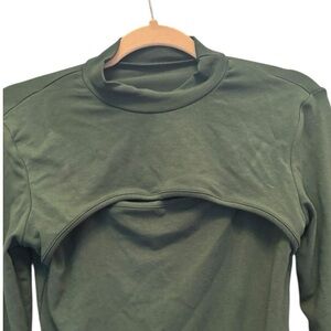 Green Long Sleeve Bodysuit Size Extra Large (XL)